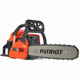 Бензопила PATRIOT PT 452, 3,4л.с., шина 16", Easy Start, комплект