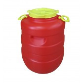 Бочка 50л круглая цветная