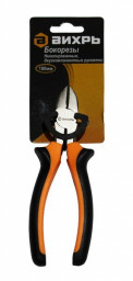 Бокорезы,180мм.,никелированные,двухкомпонентные рукоятки Вихрь