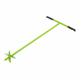 Бур лопастной со сменными ножами, 1000 мм, диаметр 150 мм, 200 мм, Сибртех