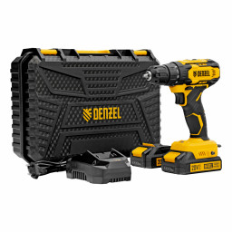 Дрель-шуруповерт аккумуляторная CDQ-20, Li-Ion, 20 В// Denzel