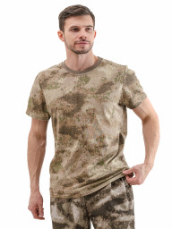 Футболка Мох бежевый Горизонт