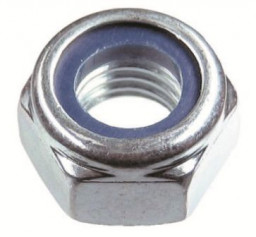 Гайка М10 самоконтрящаяся из нержавеющей стали А2 DIN985