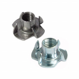 Гайка М8*11 мм крыльчатая врезная DIN 1624