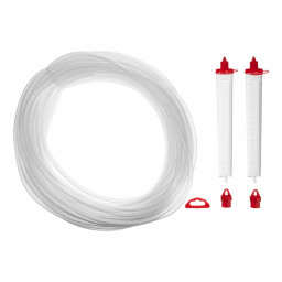 Гидроуровень,удлиненная колба, рельефная градуировка, 25м Matrix