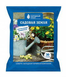 Грунт Садовая земля 30л Народный  