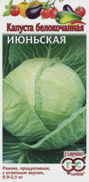 Капуста б/к Июньская 0,5гр ГШ
