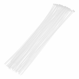 Хомуты, 500 x 4.8 мм, пластиковые, белые, 50 шт Сибртех