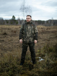 Костюм демисезонный ГОРКА ОСЕНЬ, дуплекс, дюна( панцирь) Тайгер