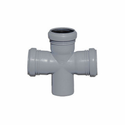 Крестовина канализационная 50х50х50х87,5гр РТП
