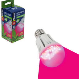Лампа светодиодная для растений LED-A60-9W /1/10/50