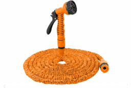 Набор для полива с растягивающимся шлангом 15м ВИХРЬ