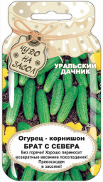 Огурец Брат с Севера - корнишон банка 10 шт УД