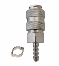 Разъемное соединение рапид елочка 6мм с обжимным коль-цом 6*11 мм FUBAG без блистера