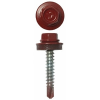 Саморез 4,8*38(35) ш/гр. кровельный красно-коричневый RАL8017