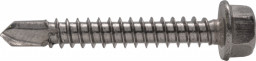 Саморез 6,3*19 с шестигранной головкой с буром  нержавеющий A2  DIN 7504K