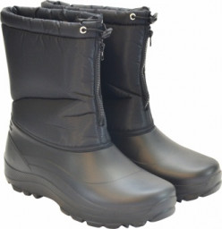  Сапоги зимние мужские из ЭВА с комбинированным верхом черный Дарина