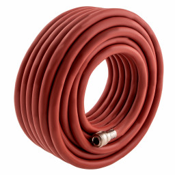 Шланг пневматический резиновый 10x16мм 24 бар армированный быстросъемный 20м STELS