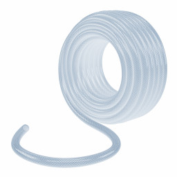 Шланг поливочный прозрачный армированный 3-х слойный, 3/4", 25 м Palisad