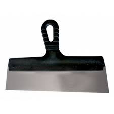 Шпатель 150 мм фасадный из нержавеющей стали, пластмассовая ручка//СИБРТЕХ