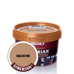 Шпатлевка по дереву Хаски махагон -20 градусов 0,4кг