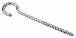 Шуруп-полукольцо 6,0*85(80)(крюк)