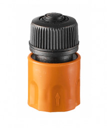 Соединитель аквастоп быстросъемный для шланга 1/2 Вихрь