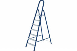 Стремянка 7 ступеней, компактная, стальная Россия// Сибртех