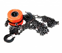 Таль 0,5 т цепная, высота  подъема 2,5 м, расстояние между крюками 240 мм  MATRIX